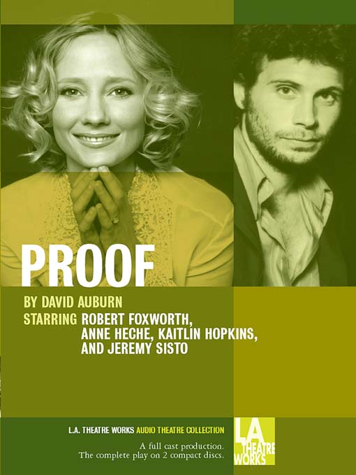 Title details for Proof by David Auburn - Wait list